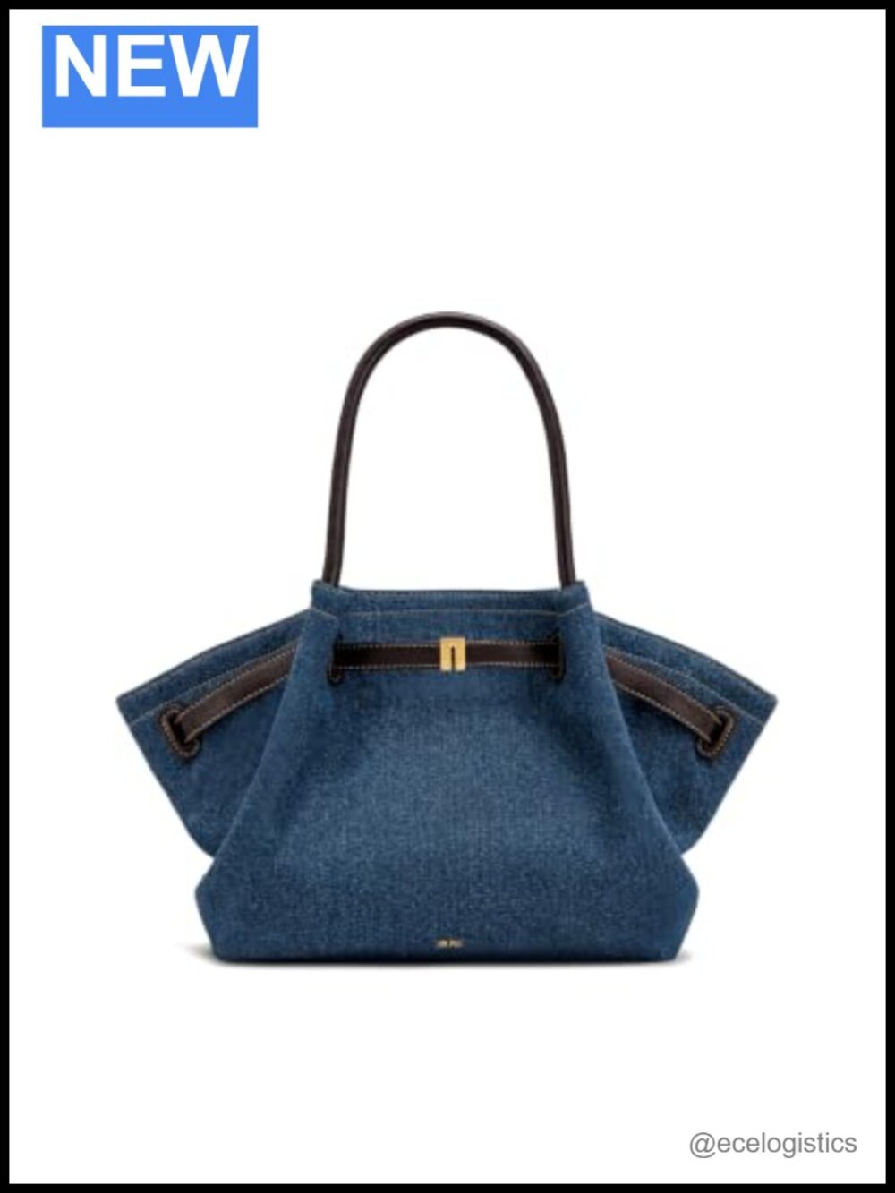 JW PEI Hana Medium Cotton Tote Bag Handbag w/ Pockets